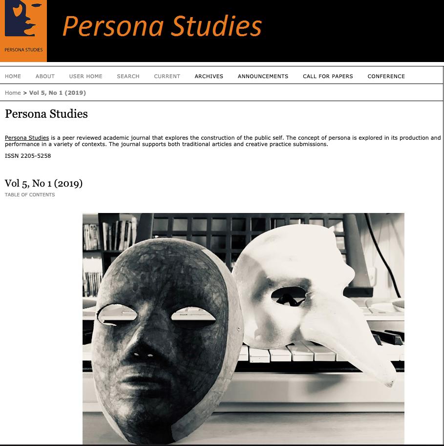 Our latest issue, Music and Persona, is now out. It is an incredible series of articles that identify how the music world constructs public presentations of the self. Thank you to the co-editors Charles Fairchild and @dmarshallmchttps://ojs.deakin.edu.au/index.php/ps/index
