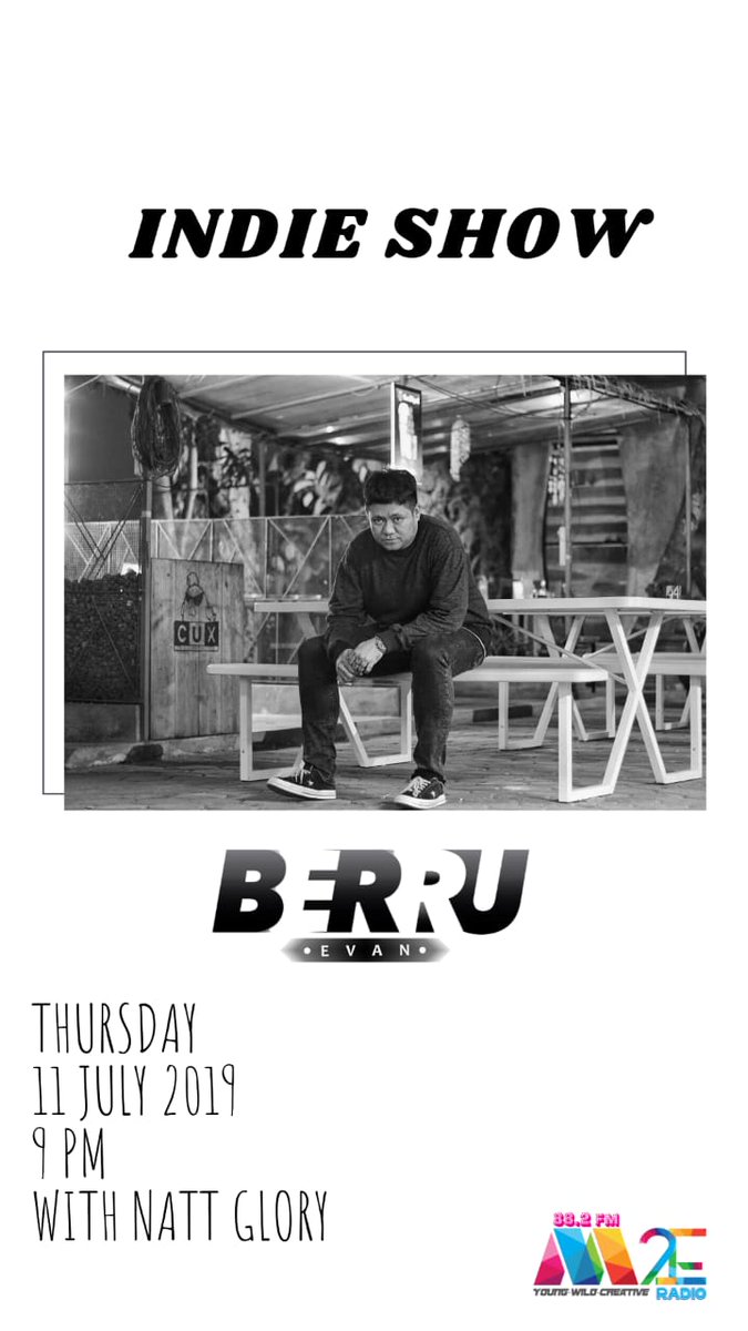 beruevan's tweet photo. TONIGHT @M2eRadio program INDIE SHOW  ......Noted!!! https://t.co/ws40Ugfdu6