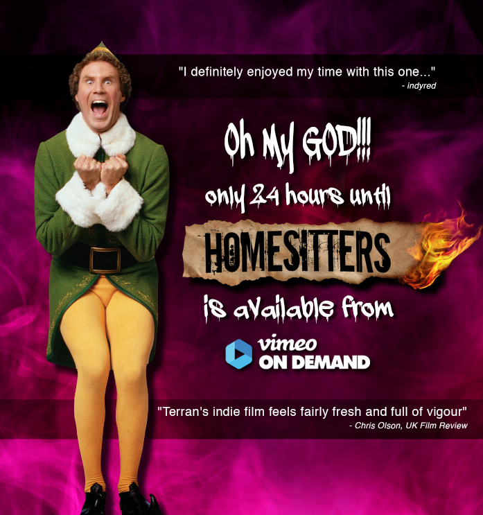 FilmAtWill's tweet photo. What are you doing tomorrow? Settling in and watching our movie 'HOMESITTERS' that's what! Boom! #comedy #indiefilm #SupportIndieFilm #filmmakers https://t.co/CTvAO8eaoS