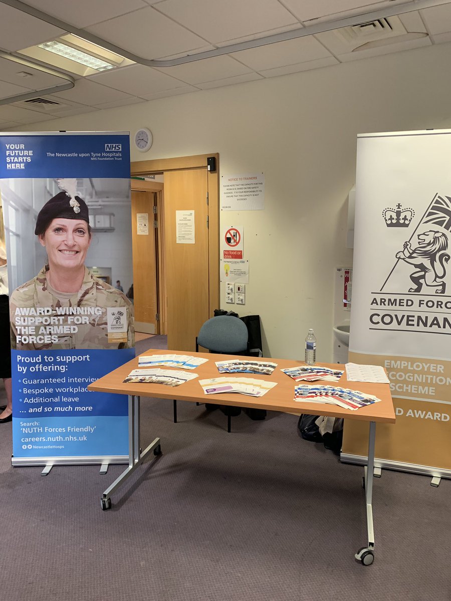 danicolvinlaws's tweet image. Here @STSFTrust promoting #StepintoHealth Looking forward to meeting with veterans and service leavers today to share the opportunities and benefits we have on offer @NewcastleHosps #ForcesFriendly