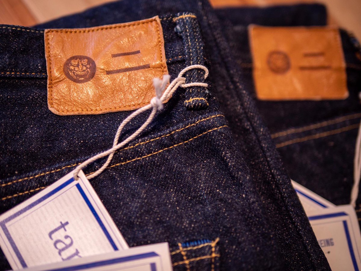 RedcastHeritage's tweet photo. We have just received two pairs of the amazing collab by Oni and Tanuki. ONLY 2 PAIRS

Anyone Interested?,contact us by instagram, there aren’t available at our online store, you need to be fast!!

#tanuki #Mensfashion #selvedge #onidenim #rawdenim #japanesedenim https://t.co/UBZIHn5QGZ