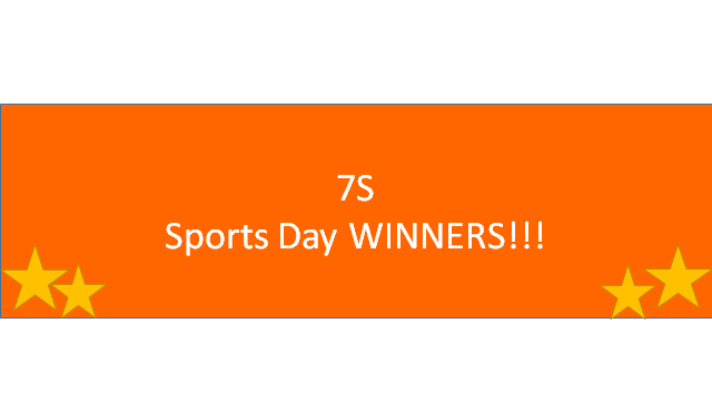 Year7_SEA's tweet photo. Be Active - 7S - Sports Day Winners https://t.co/xZyzx3EKAd
