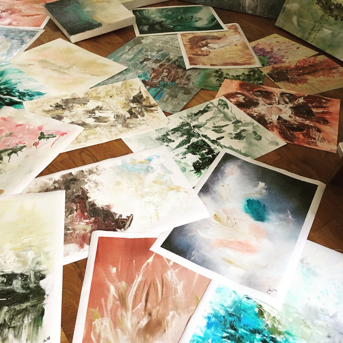 LerchMona's tweet photo. #art #artist #abstractart #visualart #VisualAbstract #monalerch #Creative #arttocheckout #lanscapeart #artontwitter #contemporaryartist #modernart #artworld #greatart #celebrateartists https://t.co/83GYyCKGbS