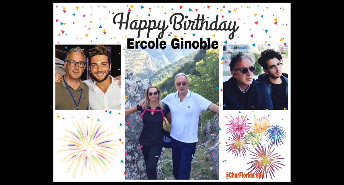 CharFlorida's tweet photo. BUON COMPLEANNO ERCOLE GINOBLE
Blessings to you and your family
for a beautiful day!!
#BuonCompleanno #HappyBirthday
#Ginoble #Family #Blessings
🎉🎇🎉🎇💫🎂💫🎇🎉🎇🎉
@ErcoleGinoble @GianGinoble
@ErnGinoble @divileo15 https://t.co/CgcTH1WHFQ