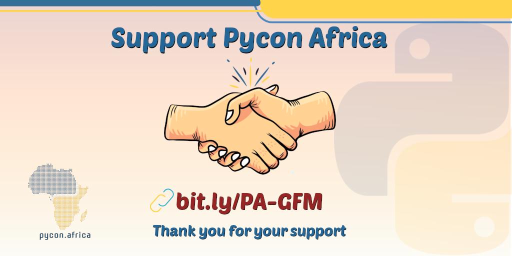 We've launched a GoFundMe campaign to help get our financial sponsorship programme over the line. Every cent we receive will be used to support travellers to the conference from across Africa, and any amount large or small will be making a difference.

🔗bit.ly/PA-GFM