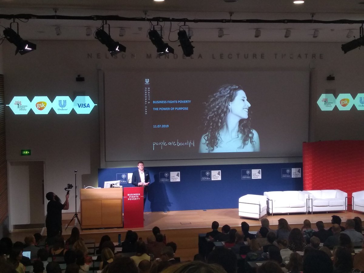 Opening plenary from @Unilever at @FightPoverty  Oxford 2019!

#purpose #livepurposefully #goodbusiness