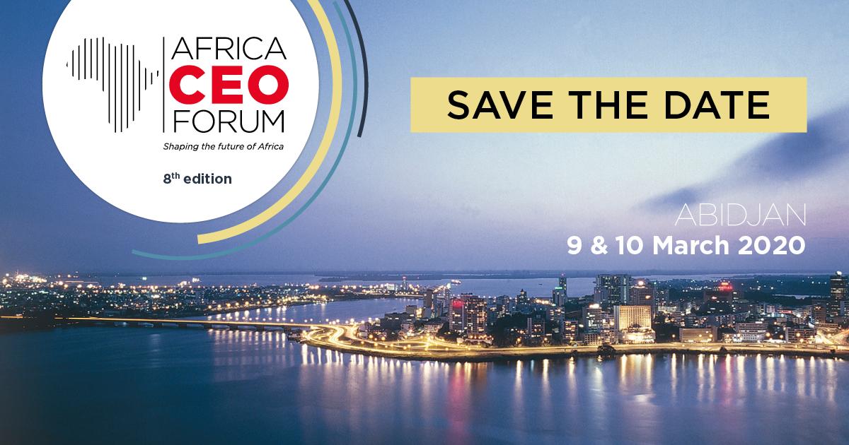 africaceoforum's tweet image. The AFRICA CEO FORUM 2020 is launched!
Organized in partnership with #IFC, the #ACF2020 will be held on 9 and 10 March 2020 in Abidjan! 
Register now to take advantage of our early bird offer: goo.gl/fBgjgU