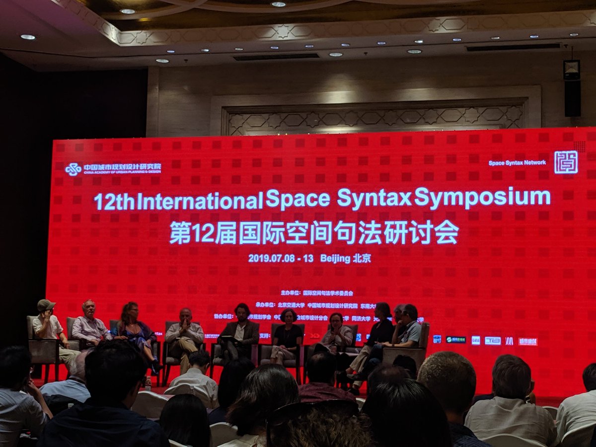 p_stamatis's tweet image. The Future of Space Syntax discussion, closing event for #SpaceSyntax12. Lots of interesting people with lots of years of experience on stage joining the discussion.