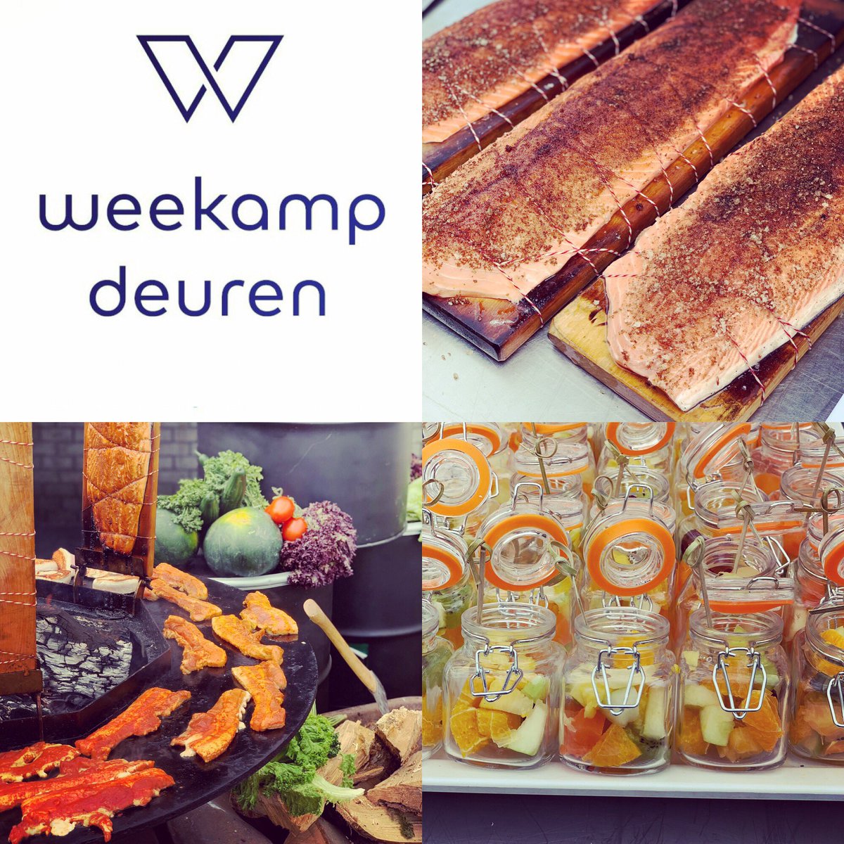 Ter ere van een jubileum dat niet ongemerkt voorbij mocht gaan, organiseerden wij voor <a href="/WeekampDeuren/">Weekamp Deuren BV</a> een complete BBQ. Alle medewerkers werden door ons verwend met een luxe en uitgebreid BBQ assortiment op de bijzondere "O Fire", de nodige drankjes en gezelligheid.
#bbqoplocatie