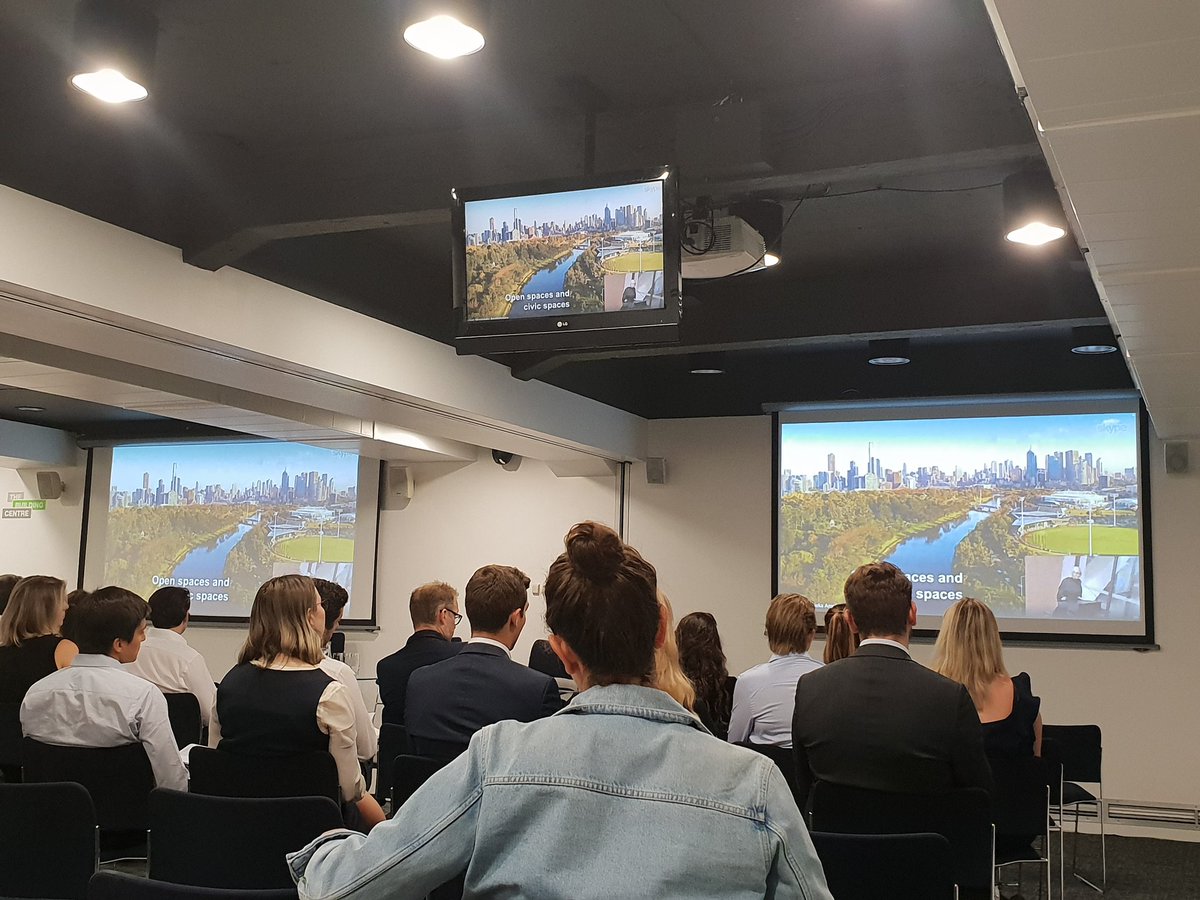 Some key areas the city is investing in: Jobs - as Melbourne's economy transitions to knowledge economy, Transport: "public transport is the most equitable way to connect people and opportunities" Open Spaces: "where values/beliefs are formed" &amp; affordable homes @SallyCapp_