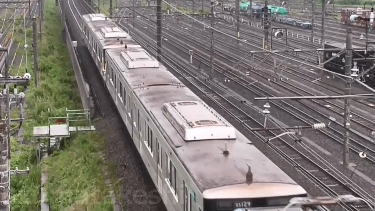 azumatakeshi's tweet photo. 【本日 北陸鉄道譲渡へ向け 初めての甲種輸送
東京メトロ 03系 03-129F+03-139F 先頭車4両】
行徳(妙典)→越谷タ陸送後、越谷タ→松任 甲種輸送
https://t.co/8FQKSl3PtX
#東京メトロ #03系 #129F #139F #先頭車 #甲種輸送 #北陸鉄道 #譲渡 https://t.co/rs7qOBNVDF