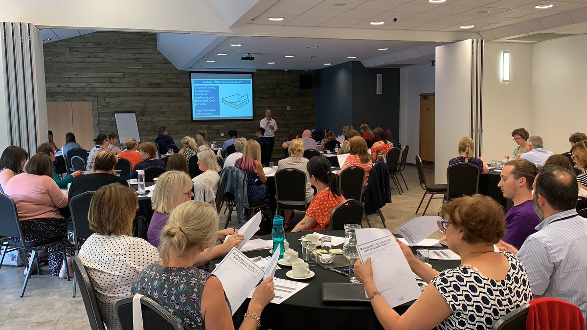 HelenReablement's tweet photo. How to attract and retain care staff in Wiltshire.  Attending the best practice workshop with @StickyNeil hoping to gain insight and ideas into the recruitment and retention of staff for Wiltshire Reablement Service. @WiltsC_Careers @WCreablement #LoveWhereYouWork #wearewilts https://t.co/pxnUWZkMlI