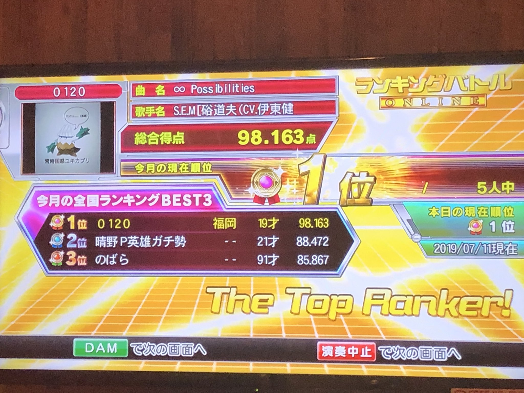 ランキングバトル Twitter Search Twitter