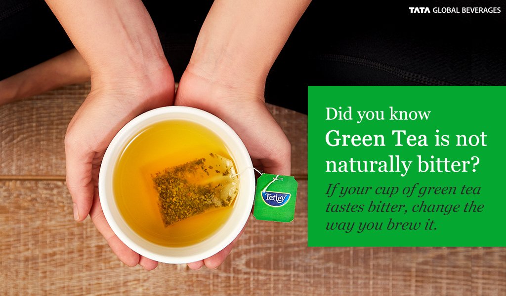 Tata Consumer Products on Twitter "Does your green tea taste bitter