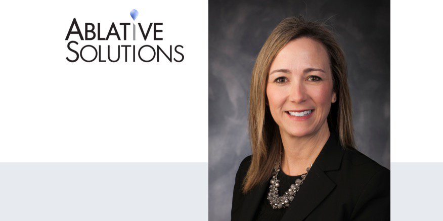 Ablative Solutions is pleased to announce that Kate Rumrill has joined the company as President and CEO.   bwnews.pr/2LJK58F