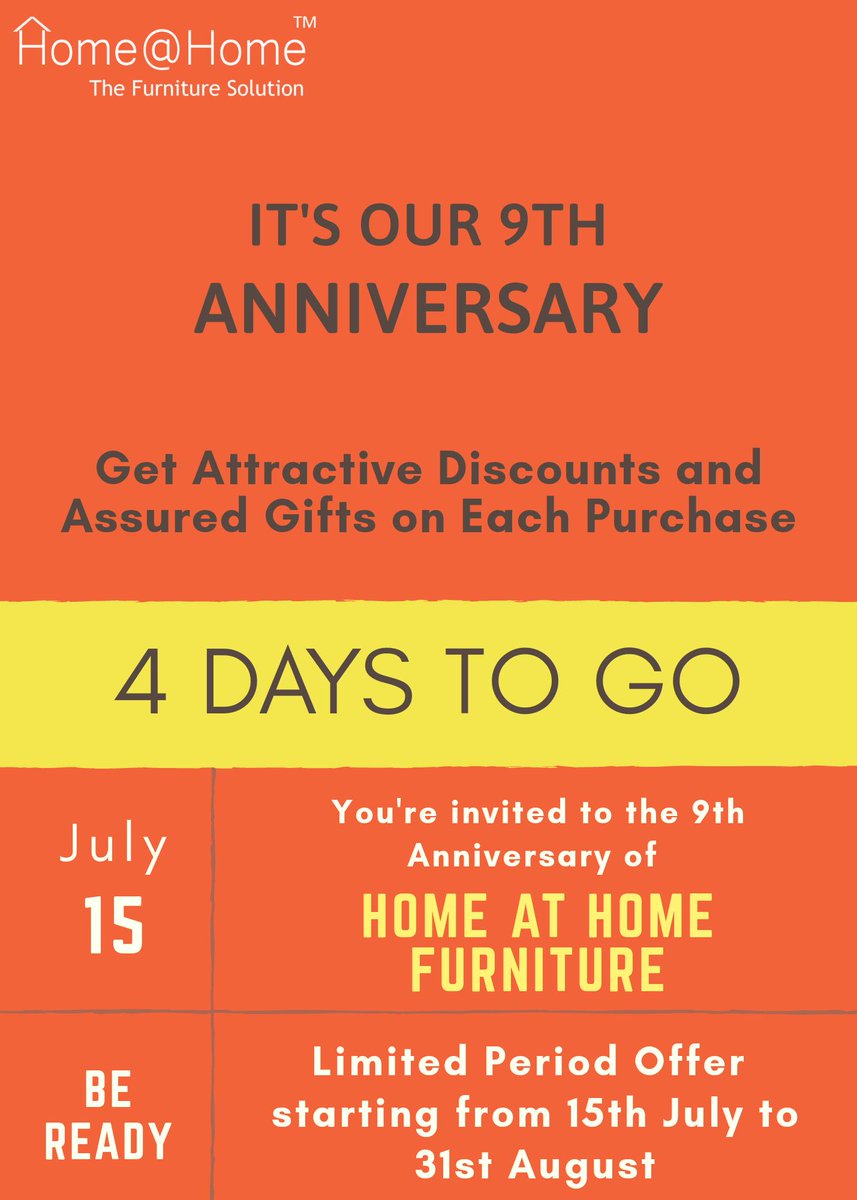 We are celebrating our 9th Anniversary and we are sharing our happiness with you all. 
Get attractive Discounts &amp; Assured Gifts on every purchase.   
Offer starting from 15th July. 
Our Address: Near Science College, Seepat Road, Biaspur, Chhattisgarh 
Contact: 819024488