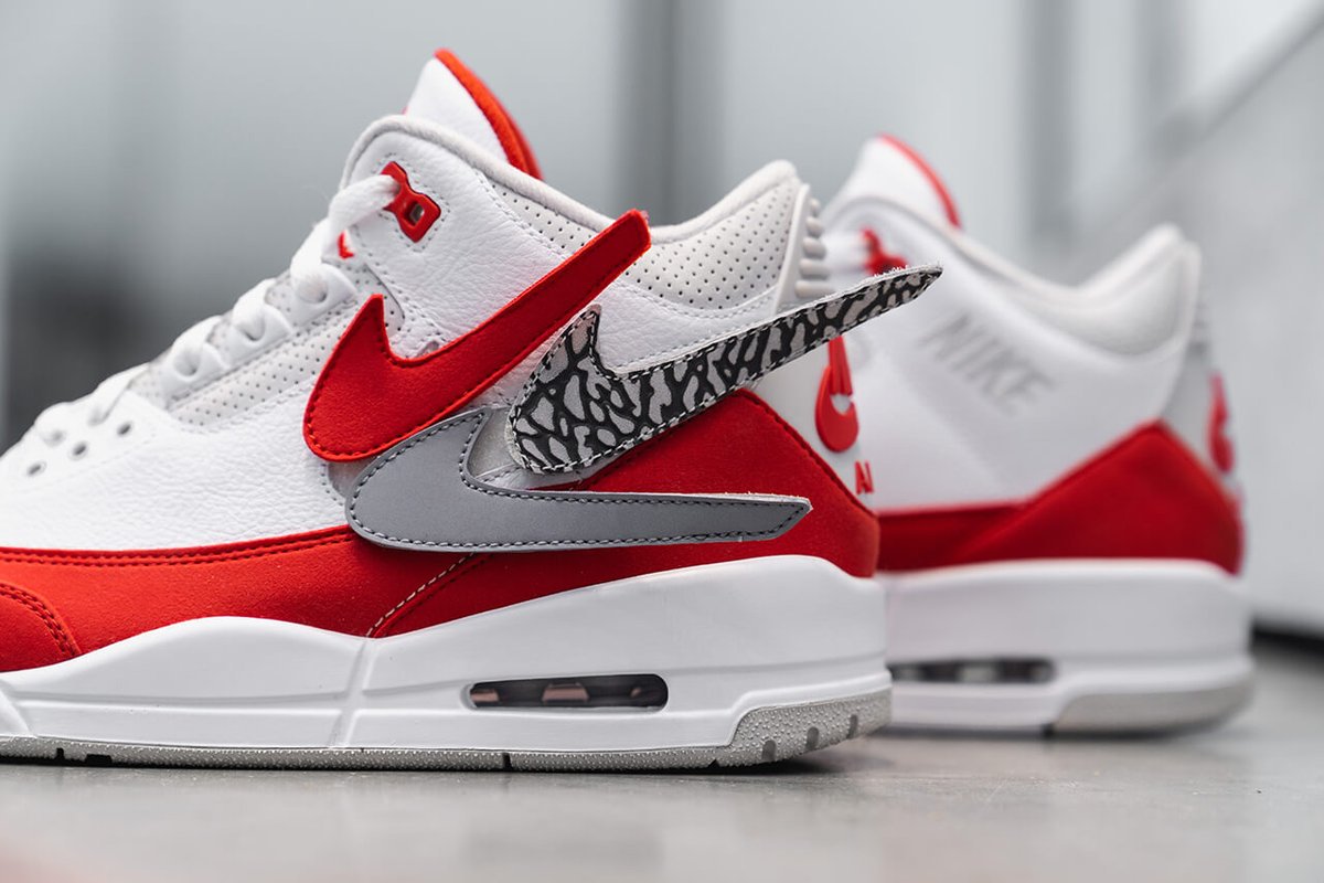 SOLELINKS's tweet image. Ad: New Low Price: Air Jordan 3 Tinker 'Air Max 1' on sale for $139.99 + FREE shipping, use code SUMMER =&amp;gt; bit.ly/2WcWjsP