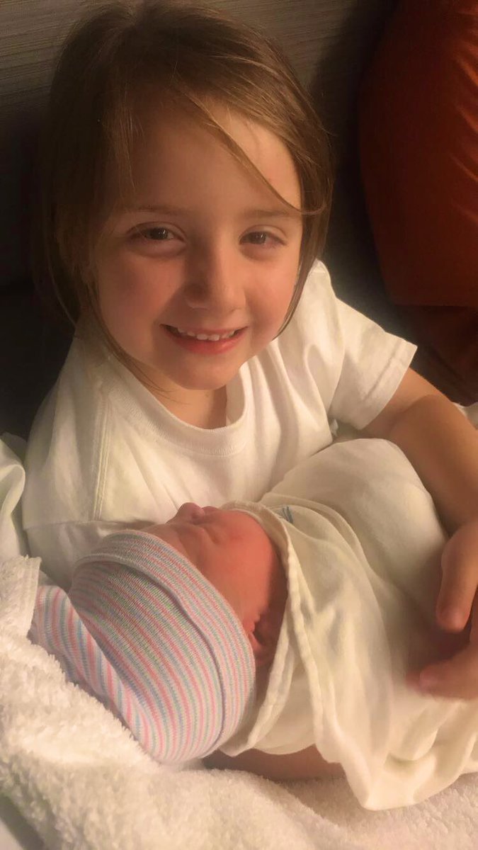 EmilyOlmscheid's tweet photo. I am the happiest, proudest Auntie, ever! These two are my world!!! Welcome to the family, baby SJ! You’re so perfect. 👶🏻🍼😍🙏🏼💙#SadieLyn #SpencerJeffrey #ProudestAuntie https://t.co/tevk81rfgj