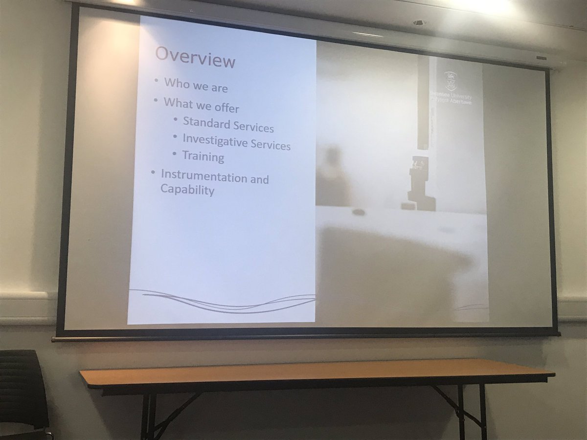 AccelerateHTC's tweet photo. The National Mass Specromoetry Facility here within @SwanseaMedicine are giving us an overview of their capabilities and how they can support analytical related projects @EPSRC   @NMSFSwansea https://t.co/FlNYk8y8AL