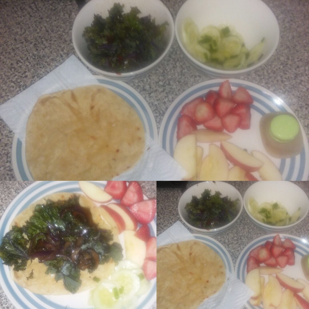 AwarenesCell's tweet photo. Alkaline Electric breakfast 
#speltwraps #kale #tomato #sauteed #mushrooms #onion #berries #cucumbersalad #eattolive #healthiswealth #nourishment https://t.co/5eP8GJ4DRe