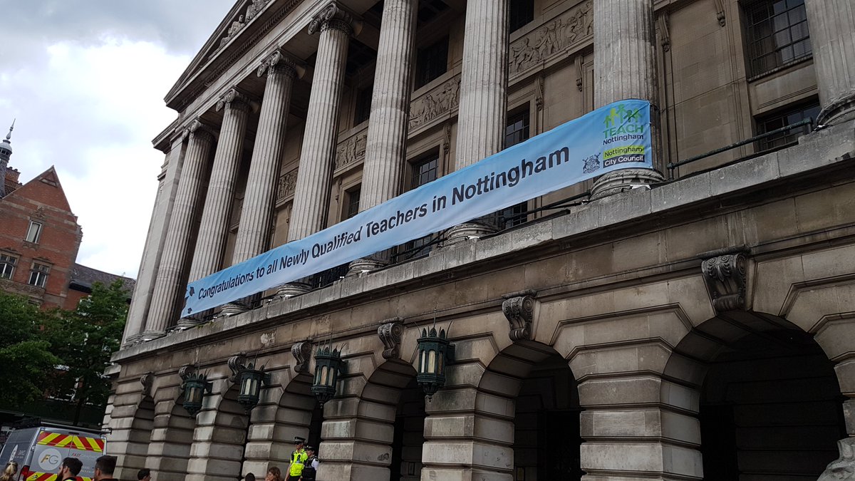Congratulations to all  Nottingham NQTs in completing their induction year. Looking forward to celebrating with the class of 2019 at the End of Year Award Ceremony tonight at the Council House.