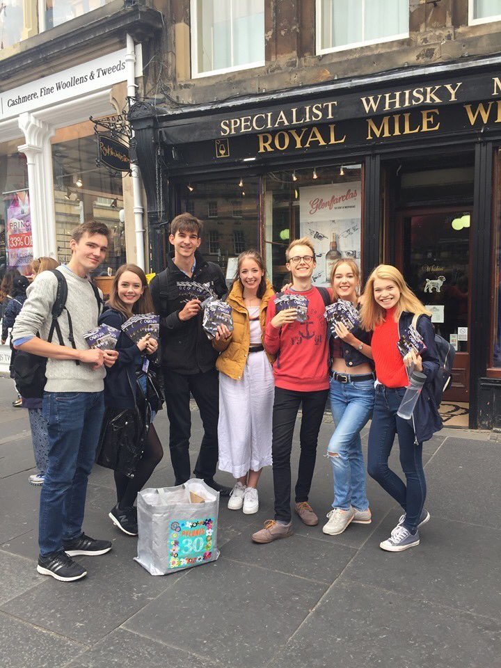It's #WorldFringeDay! Cadenza are so excited to be returning to the Edinburgh Fringe Festival on 12th August for a two-week run with theSpaceUK. Here's a #tbt post to the amazing time we had last year!
Buy tickets here: tickets.edfringe.com/whats-on/caden…