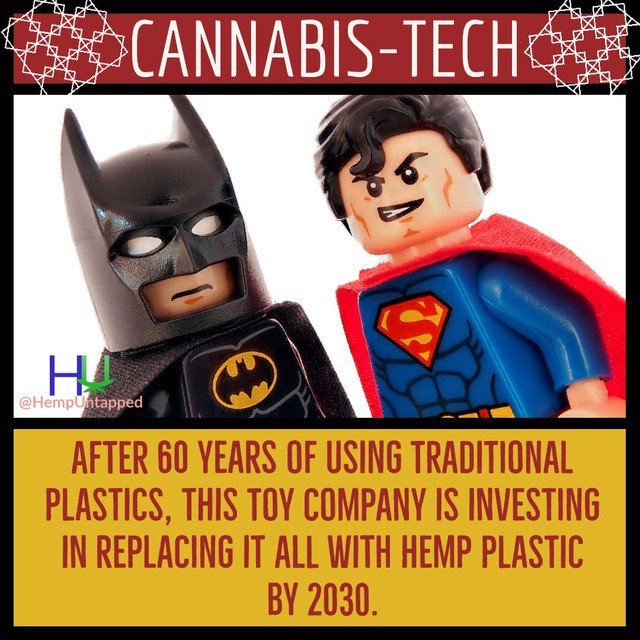 HempUntapped's tweet image. Lego is switching to Hemp plastic. This is absolutely monumental 👍🌱

#hemp #cannabiscommunity #cannabis