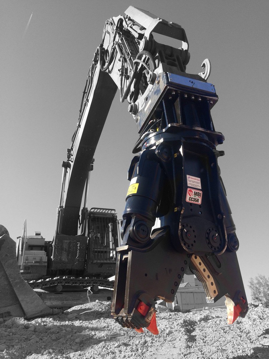 The impact of demolition attachments on your fleet's productivity is huge; chose the right tools, chose efficacy, chose MBI CC combi crusher!