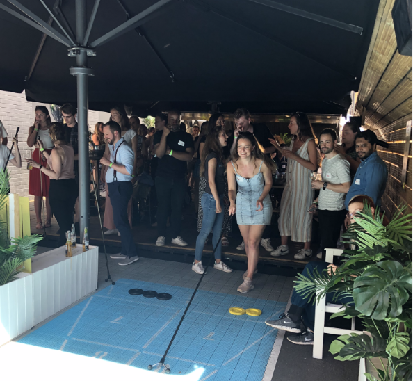 finnpuk's tweet photo. #ThrowbackThursday to our European AGM when we were #shuffleboarding at @ldnshuffle with the European teams https://t.co/SG7i2h7oyq