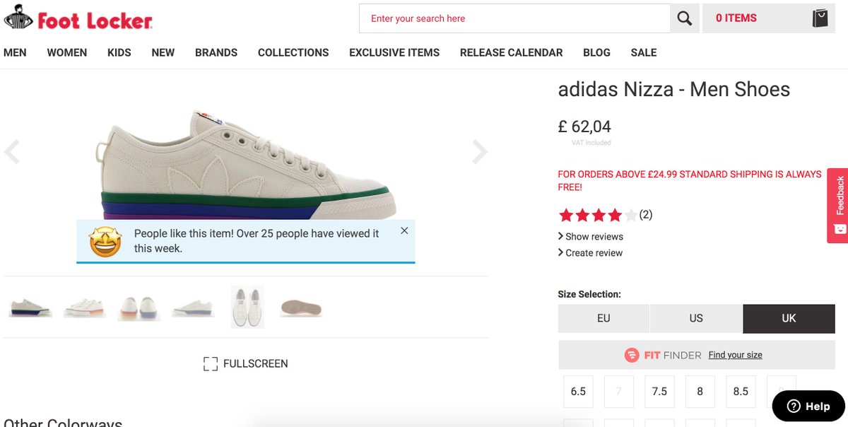 adidas nizza foot locker