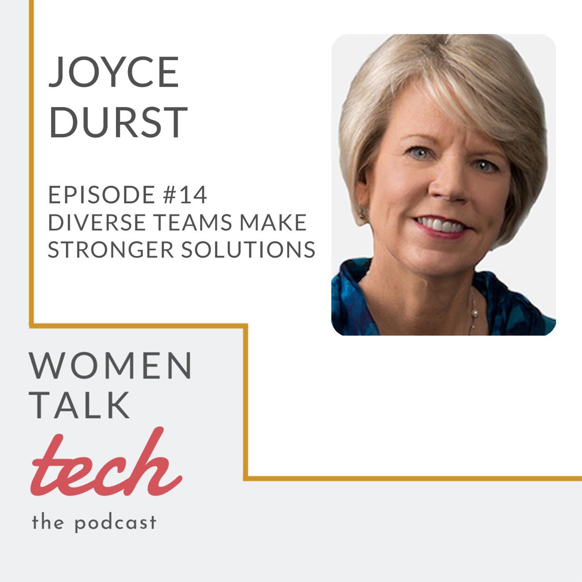 joycedurst's tweet photo. My segment on Women Talk Tech with @Mariewiese is out now! I had a wonderful time speaking about how my career path and experience's has lead me to becoming CEO of @GAPapps. 
Check out and listen to the full segment here: https://t.co/bDc6gMa1jy https://t.co/tMN4RoLUo3