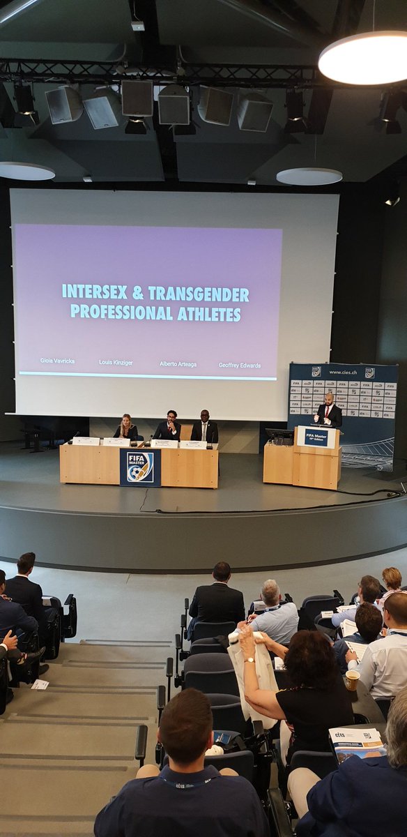 Group 6: Intersex-transgender professional athletes: Are IFs' regulations discriminatory?
youtu.be/fpUGEGvihTc
#FIFAMaster