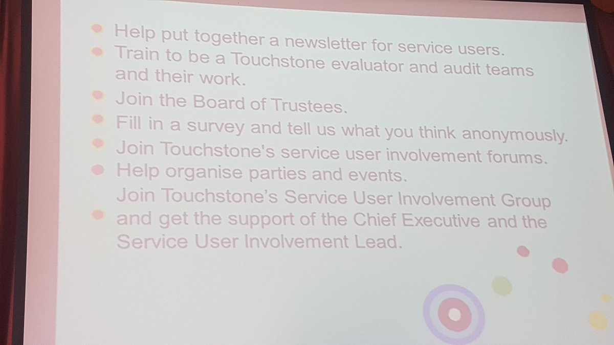 Touchstone_Spt's tweet photo. #SUIP or #News4You tell staff about the way #coproduction is embedded @Touchstone_Spt #TOSCARS #TAFTAs #Fun https://t.co/Ro0f5SgOm8