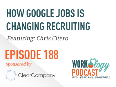 workology's tweet photo. Nearly 7-in-10 people use Google as part of their typical job search. I’m joined by @Citero , Vice President, Client Architect at TMP Worldwide to get an agency perspective. https://t.co/ZSUmvZr558 Thank you to our sponsor @ClearCompany 
.
.
.
#HR #HRtech #hiring #recruiting https://t.co/7JitXfXFS2
