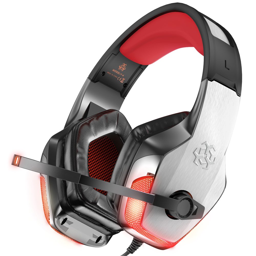 shopfly_com's tweet photo. 🎧#BENGOO V-4 Gaming Headset for Xbox One, PS4, PC, Controller, Noise Cancelling Over-Ear Headphones Mic, LED Light Bass Surround Soft Memory Earmuffs 

✅ Sold By Amazon
💵 Price: $17.49 
🛒https://t.co/OEugGbYL30  If, you want to buy the product, click the link. Thanks for you. https://t.co/g2ZoVYA7Ty
