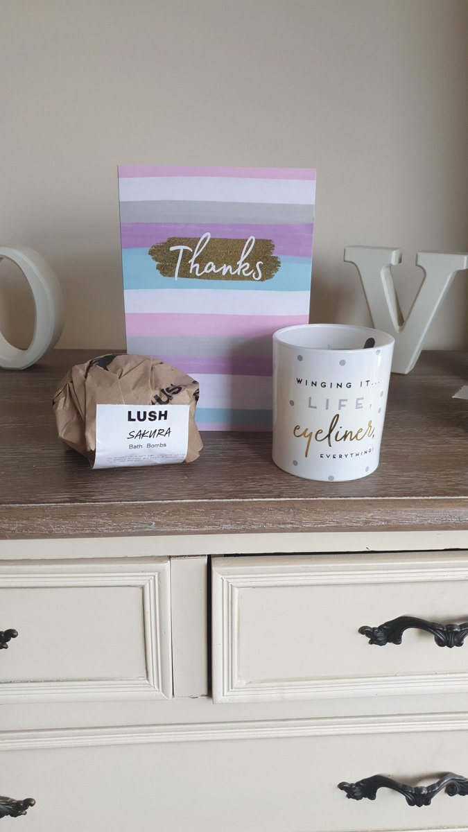 Surprising gift off an amazing student nurse whom I was an associate mentor for. First time as a mentor, hope I was able to provide support and education throughout their placement. #uclan