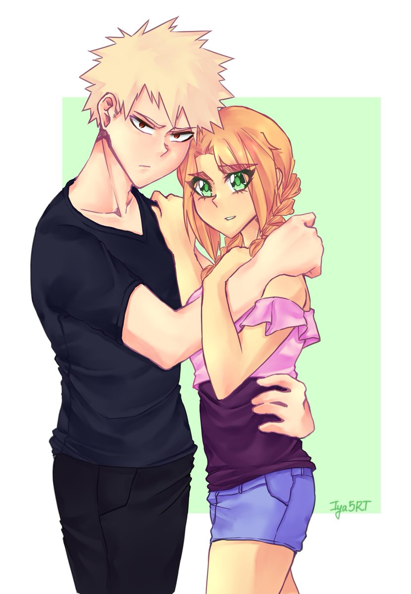 iya5rt's tweet photo. I needed an illustration for the cover of the new book from Atsuhi's story so~

#bnhaoc #bakugouxoc #digitalart https://t.co/ot2v7c8Sfd