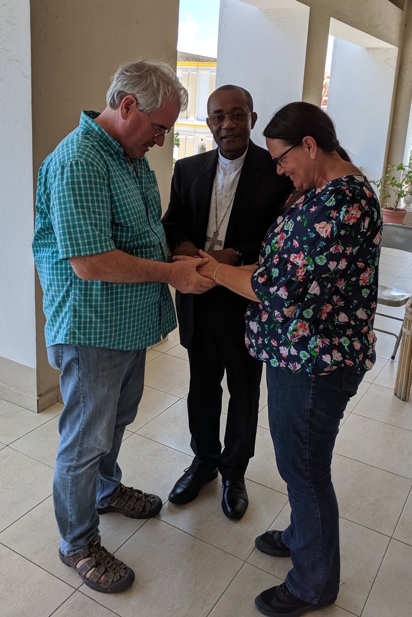 THPspeaks's tweet photo. More Exciting News! Dcn Patrick Moynihan traveled recently w/ SEAT Members to the Nord dept. of #Haiti. With the blessing of Msgr Saturne, Archbishop of #CapHaitien, we have a location for the future LCS Cap-Haitien! #TheLCSNetwork #Educationworks #educatehaiti #possibilities https://t.co/bvXQt8Pxqg