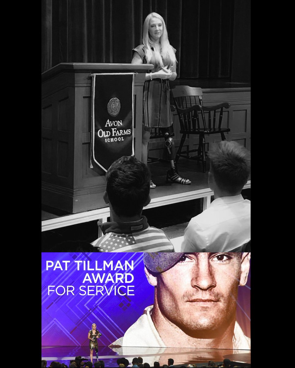 avonoldfarms's tweet photo. Congratulations Kirstie Ennis- one of our favorite speakers- on being honored with the Pat Tillman Award at this year's #ESPYS https://t.co/uH3LotTZ0q #IntegrityAtAvon https://t.co/S8YyEqT1ra