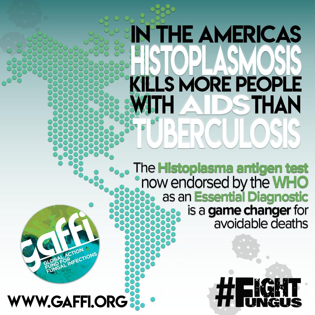 With up to 60% of the population being exposed to Histoplasma in hyperendemic areas, we are glad to announce that the Histoplasma antigen test is now endorsed by the <a href="/WHO/">World Health Organization (WHO)</a> and listed as an Essential diagnostic. bit.ly/2Y0pwez #FightFungus