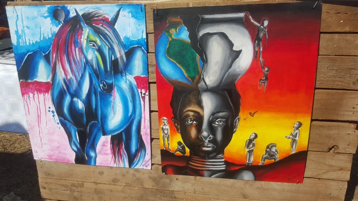 brownsense's tweet photo. Did you miss out on buying a painting from the young artist Boipelo? Don't fret! Contact Audrey - +27 79 101 5606 - to get your painting! Boipelo the artist will be back at @BrownSense Market on 28 July 2019 from 11am to 5pm. #CirculateTheRand #GrowSouthAfrica https://t.co/b39flwUXej