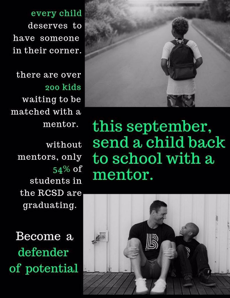 BBBSR's tweet photo. Back to School campaign begins today....Are you ready to become a defender? 

https://t.co/LaQu2JdD4S https://t.co/woEYLHhbDD