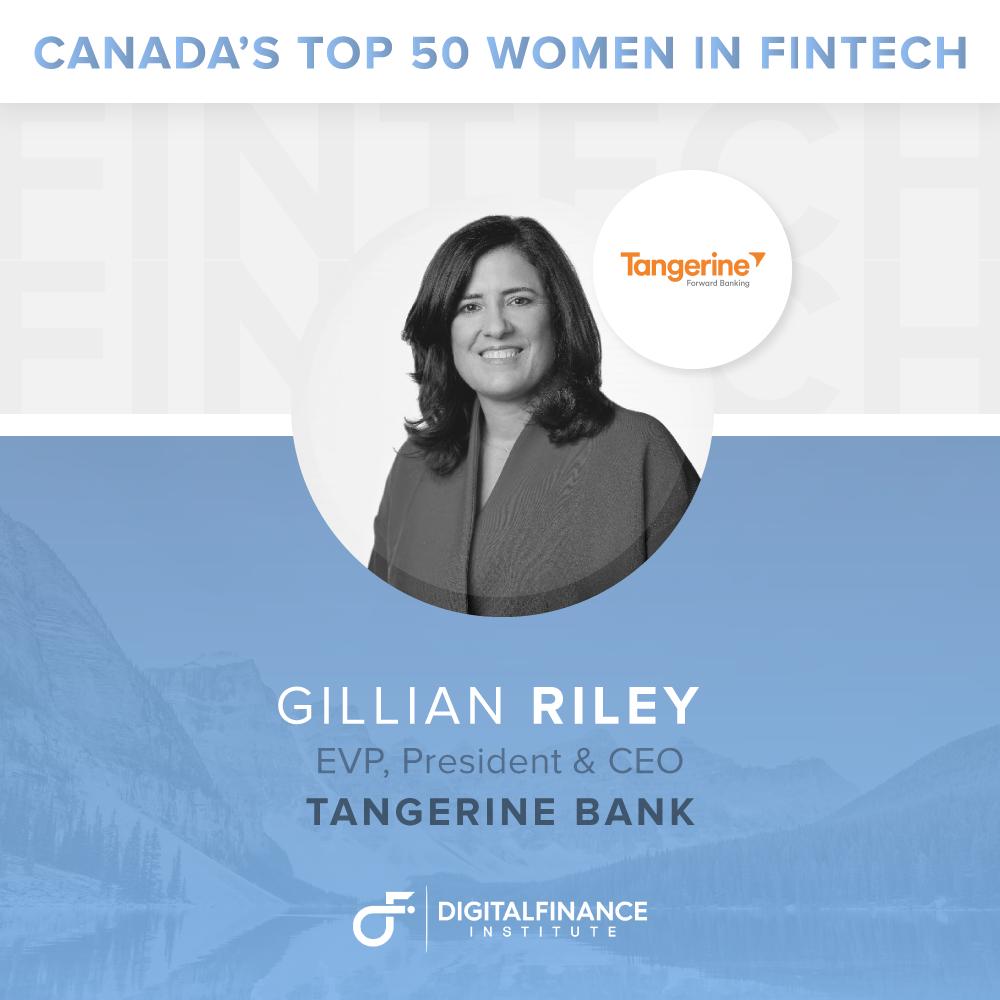 Tangerine on Twitter "Congrats to our President & CEO, Gillian Riley