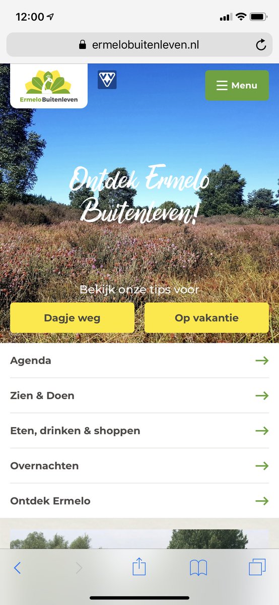 Wij hebben een nieuwe website!!! Heb jij hem al gezien? Ga nu snel naar ermelobuitenleven.nl !! #nieuwewebsite #ermelobuitenleven #ermelo #visitermelo