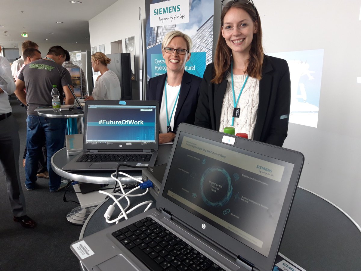 Julia66599379's tweet photo. Heute auf dem #joinanddiscouver kommt vorbei im Bau 32 und besucht uns. #futureofwork #exploreourfuture @Siemens @SandraHaas19 @PoorSohela @BohmerRainer #newwork #nextwork https://t.co/q59JQ3JB9Q