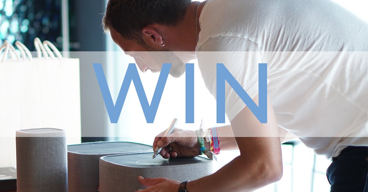 CambridgeAudio's tweet photo. Last week we were joined by @JamesMorrisonOK fresh off his @GlastoFest gig. He was kind enough to sign two YoYo L’s and one pair of YoYo M’s for us to giveaway ahead of this weekend’s @ONBlackheath Festival.

To win simply like this tweet and we’ll pick a winner on Monday! https://t.co/WOWggdfJAB
