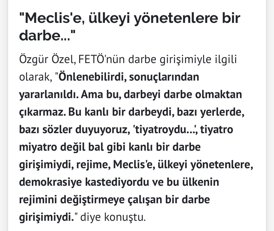 06melihgokcek's tweet photo. ÖZGÜR ÖZEL’E İLK KEZ TEŞEKKÜR EDİYORUM...
SÖZLERİNİ ALKIŞLIYORUM👏
UMARIM SİZİ BU FİKRİNİZDEN VAZGEÇİRMEZLER...⤵️ https://t.co/DTE01spM3z