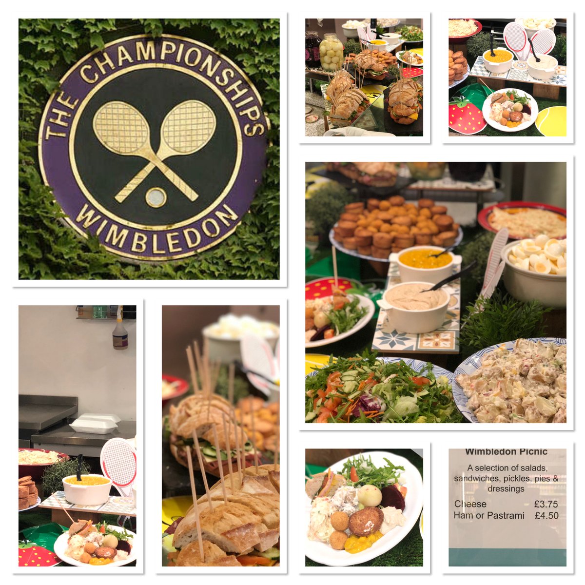 LStoreys's tweet image. Join us for the last Craigforth Wimbledon with a picnic #chefs #Foodies #tennis #gamesetmatch #welovethisbusiness #Stirling #scotcheggs #strawberries 
@lynnywinny_lynn 
@georgegunn2303