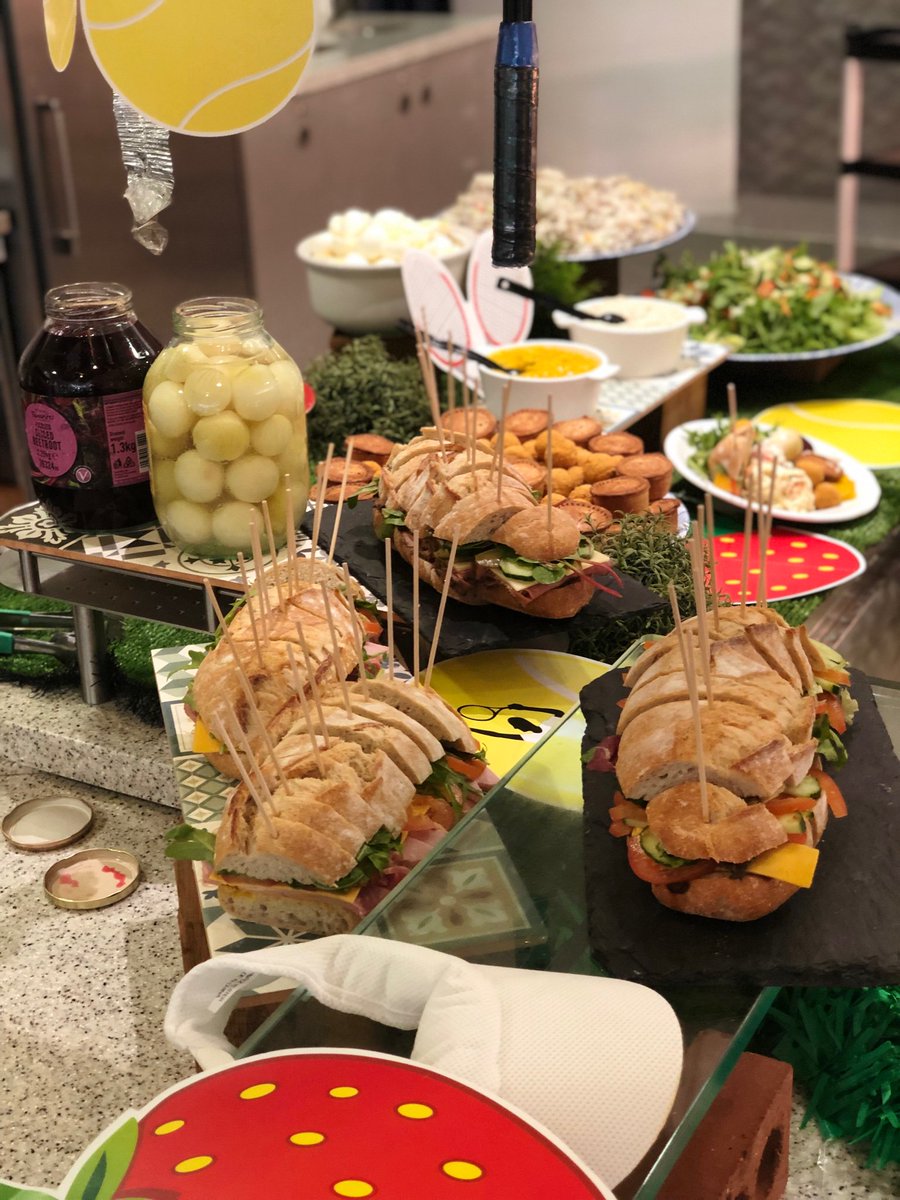 LStoreys's tweet image. Join us for the last Craigforth Wimbledon with a picnic #chefs #Foodies #tennis #gamesetmatch #welovethisbusiness #Stirling #scotcheggs #strawberries 
@lynnywinny_lynn 
@georgegunn2303