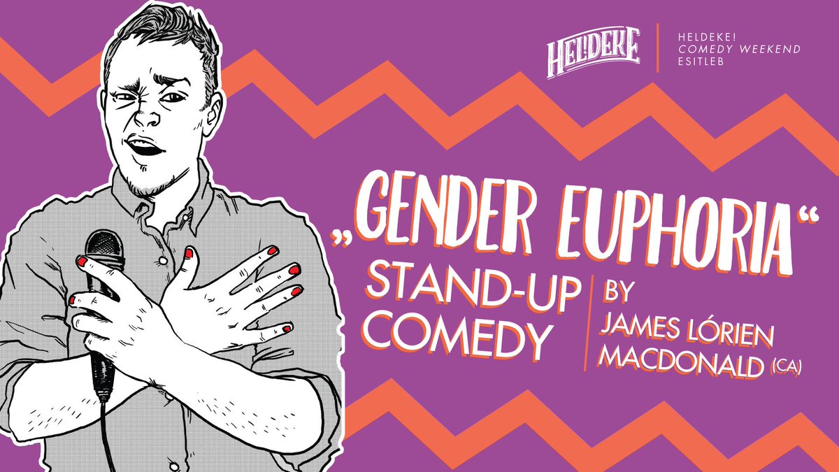 happeningfish's tweet photo. Tallinn!!

I'm doing Gender Euphoria this Saturday at Heldeke, and in the daytime you can even come and do your own queer-friendly, feminist-friendly stand-up comedy workshop for a mere €10! Get in!
https://t.co/VdxYw3oEwZ
#heldeke #transgender #tallinn @VisitTallinn https://t.co/TQK24uZdqN